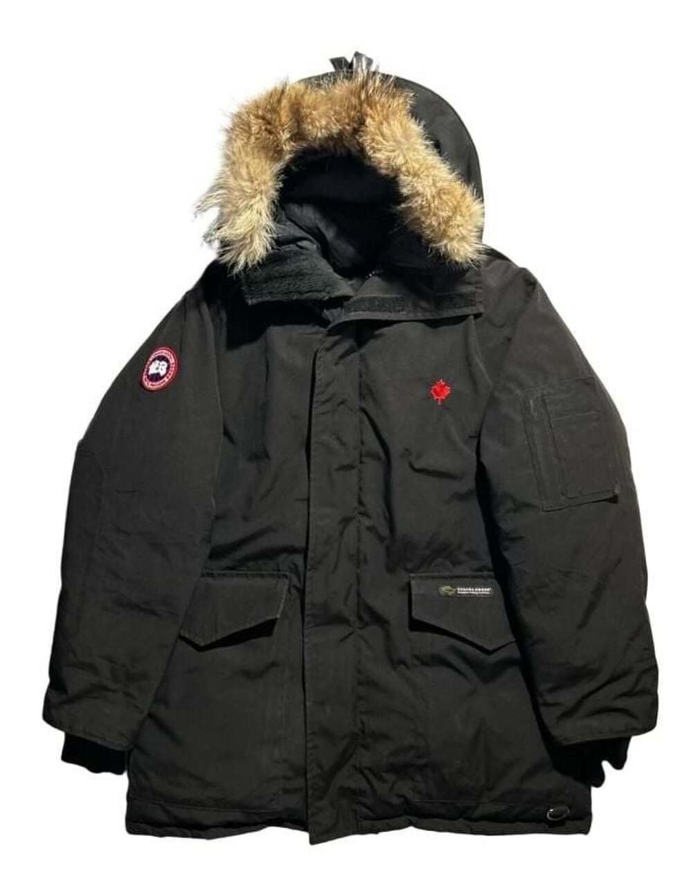 Vintage 90s Canada Goose Heli Arctic Down Parka Coat Black men’s L